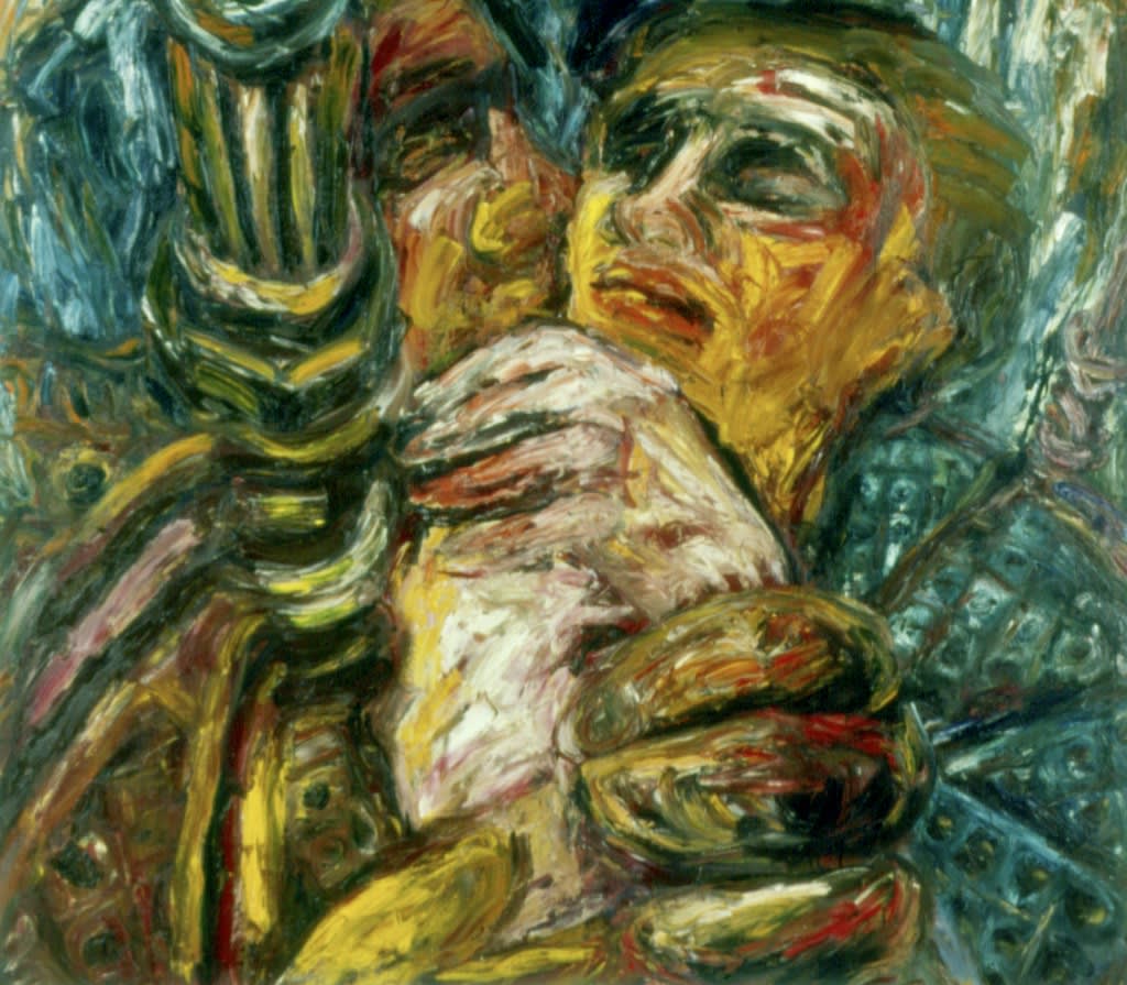 Francine Scialom Greenblatt, L'Escalier, 1990