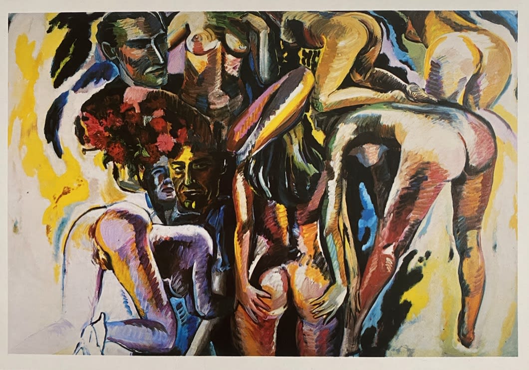 Francine Scialom Greenblatt, Wolpe Invitation, 1983