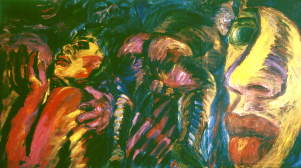 Francine Scialom Greenblatt, Clair de Lune, 1987