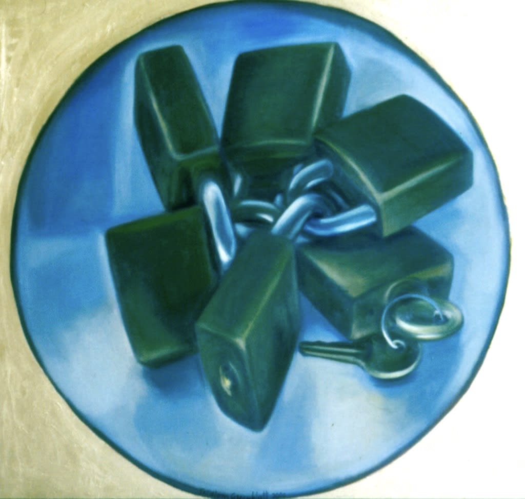 Francine Scialom Greenblatt, Locked, 2000