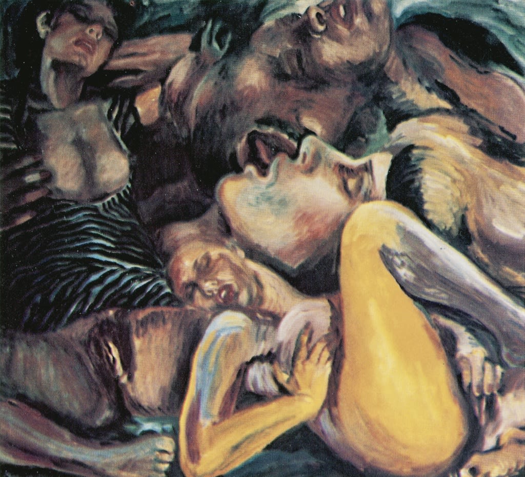 Francine Scialom Greenblatt, Untitled Yellow Leg, 1984