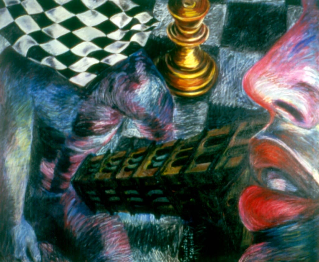 Francine Scialom Greenblatt, Untitled Chess Game, 1985