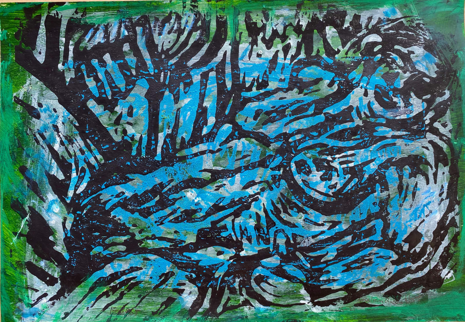 Francine Scialom Greenblatt, Forest, 2021
