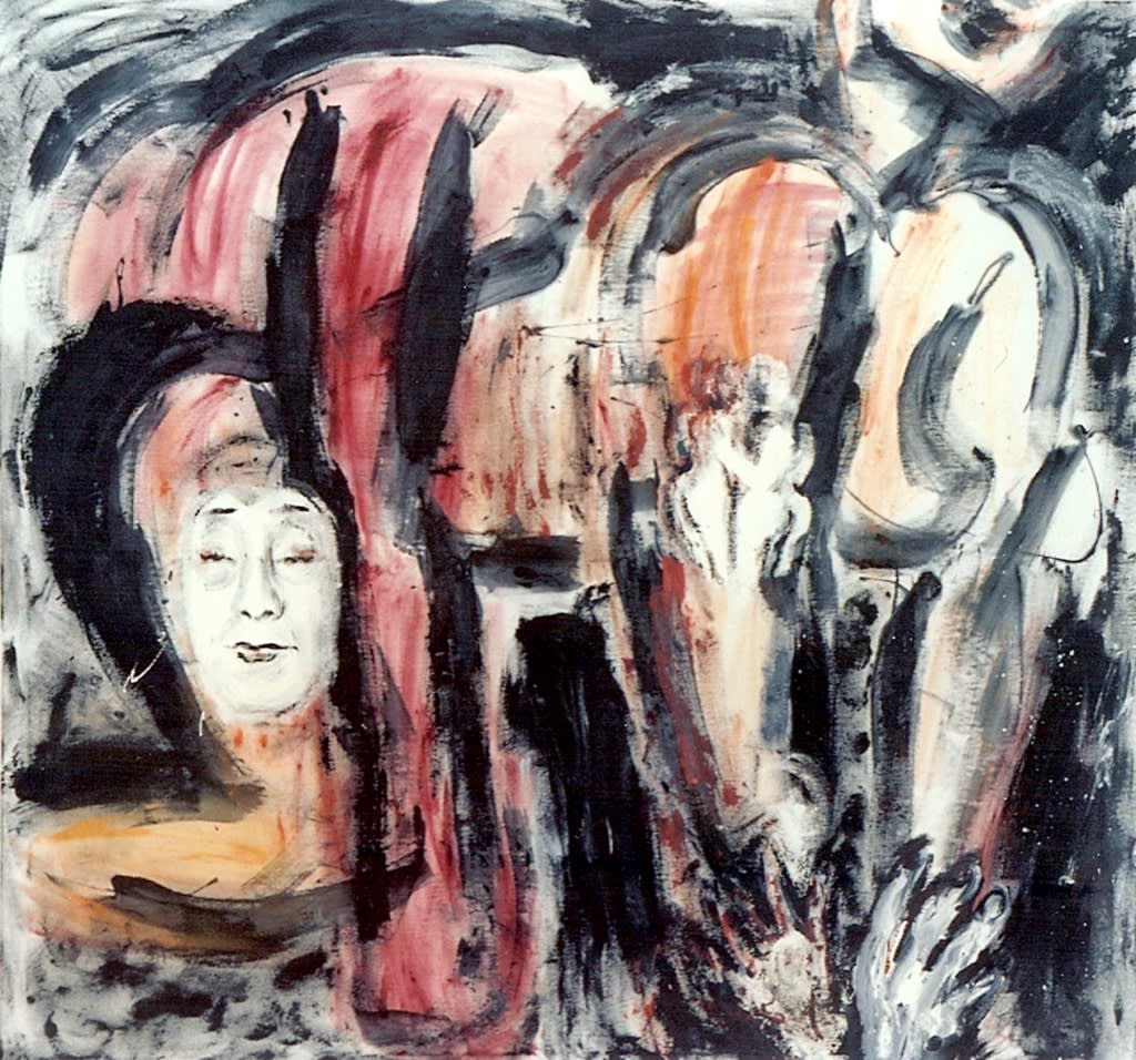Francine Scialom Greenblatt, Kabuki Inscrutable, 1992
