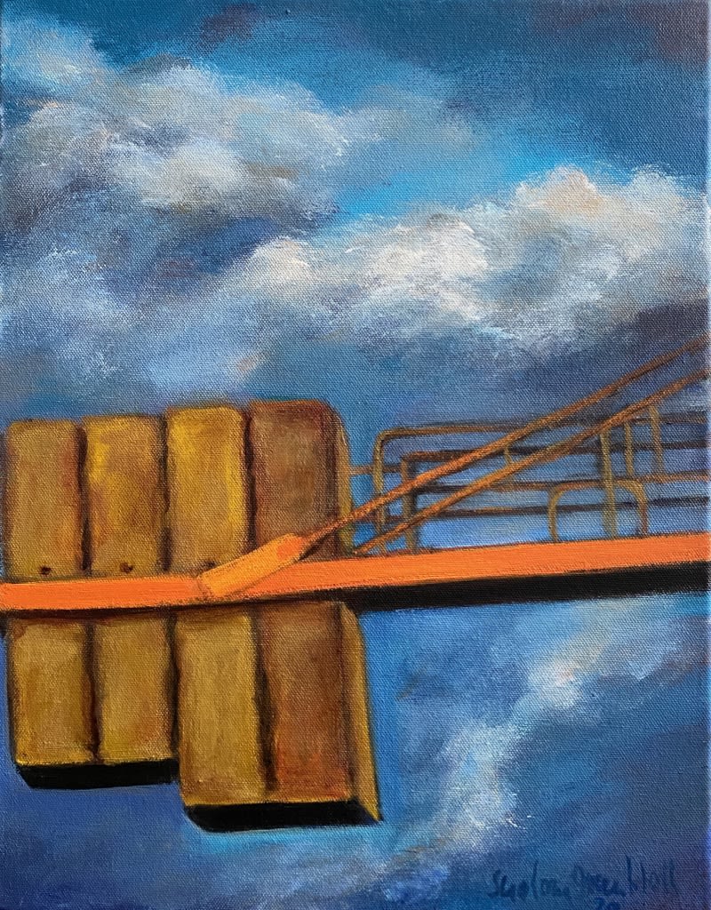 Francine Scialom Greenblatt, Counterpoint II, 2020