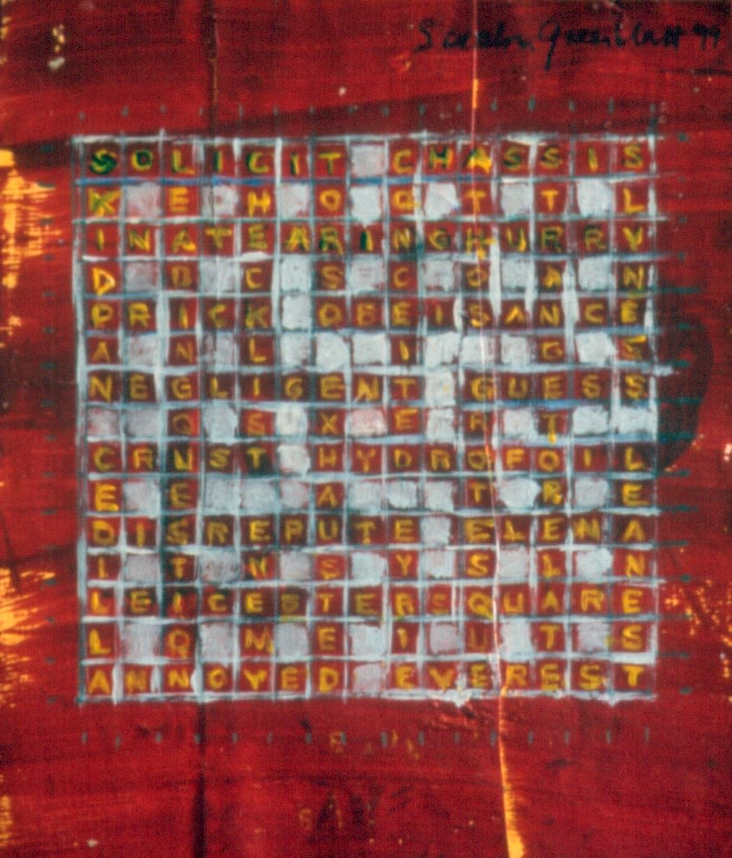 Francine Scialom Greenblatt, In a Tearing Hurry, 1999