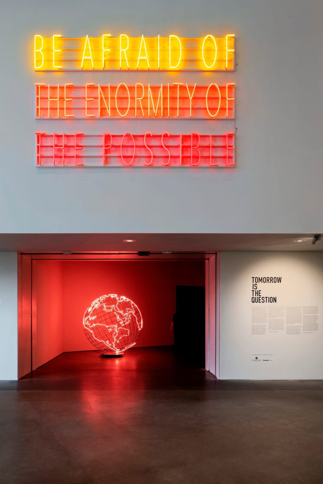 Alfredo Jaar - BE AFRAID OF THE ENORMITY OF THE POSSIBLE.