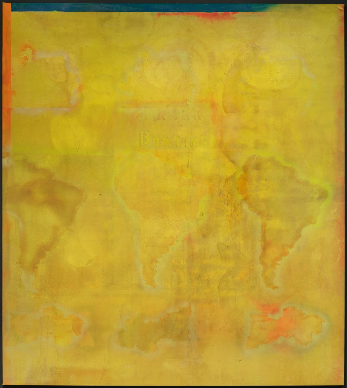 Frank Bowling, Mel Edwards Decides, 1968