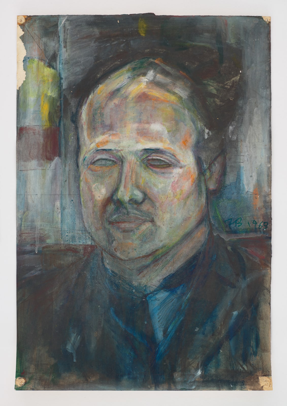 Frank Bowling, NORBERT LYNTON, 1963