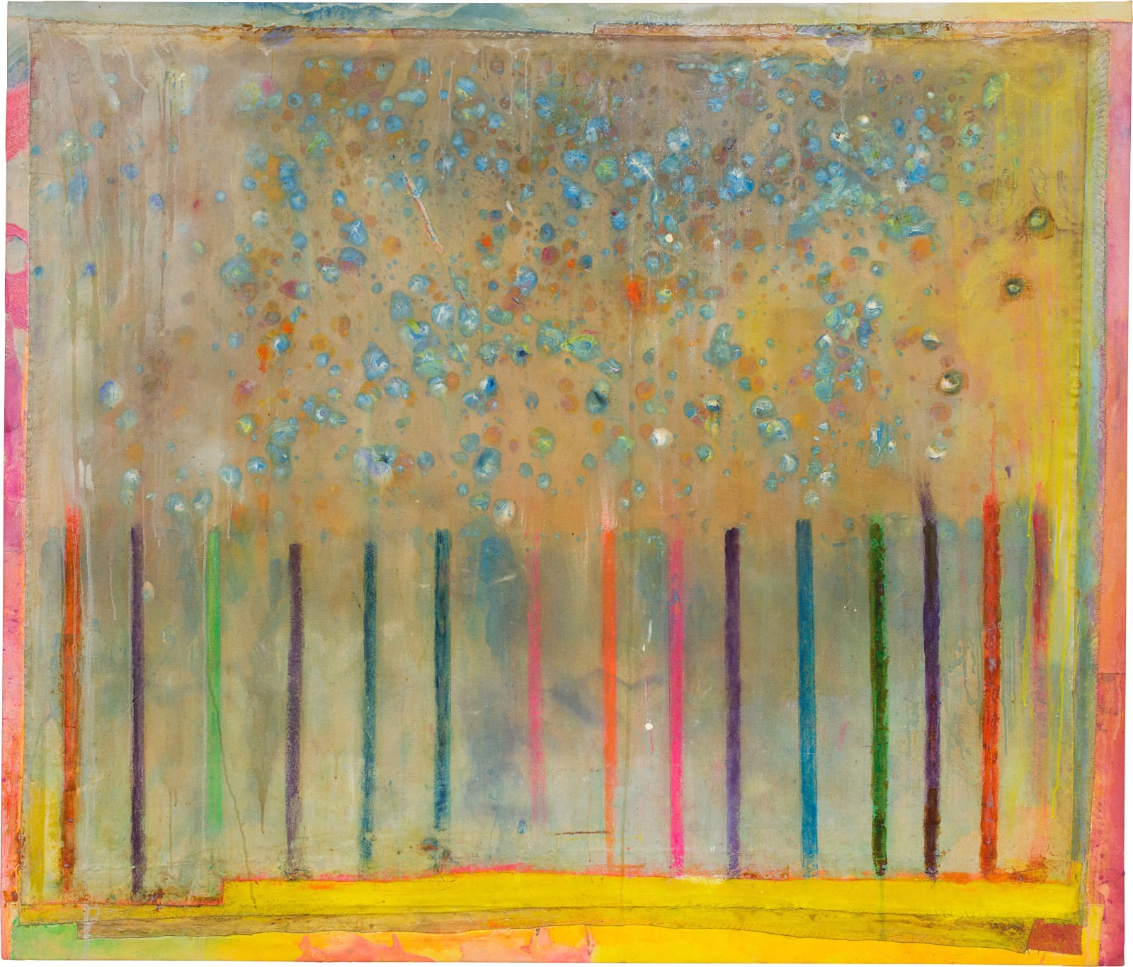 Frank Bowling, Hafenlicht, 2007