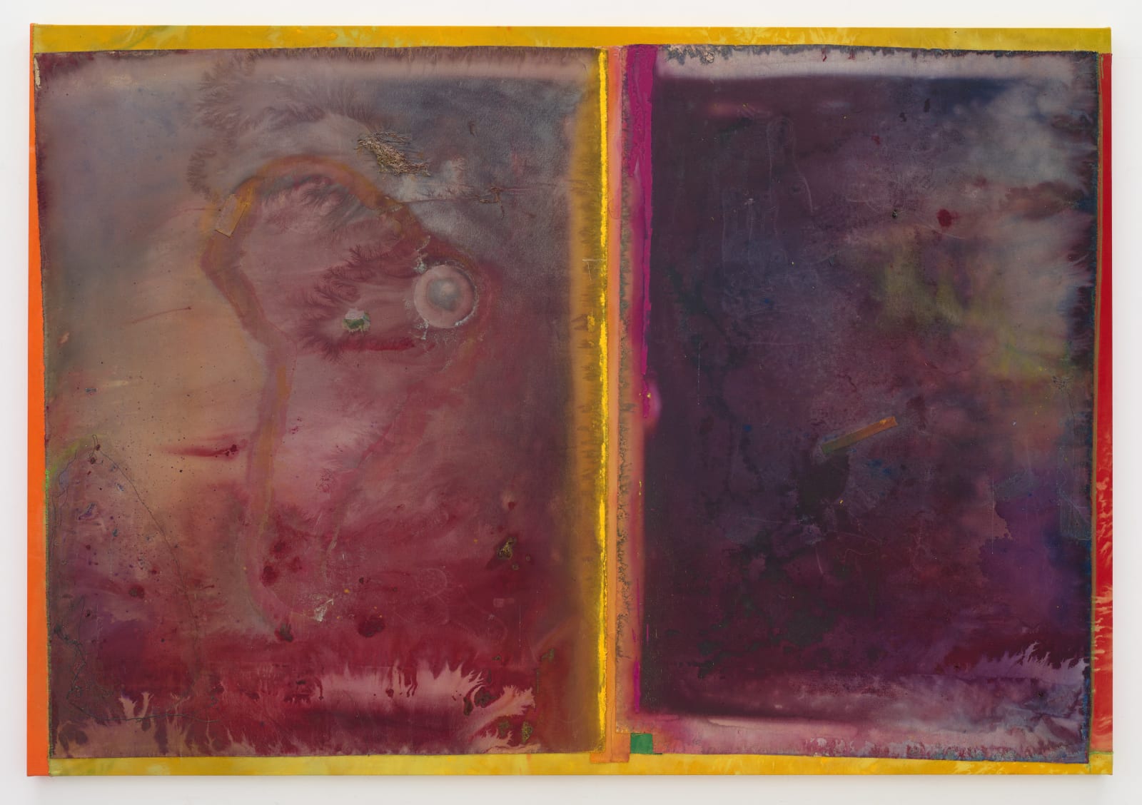 Frank Bowling, Agnes, 2025