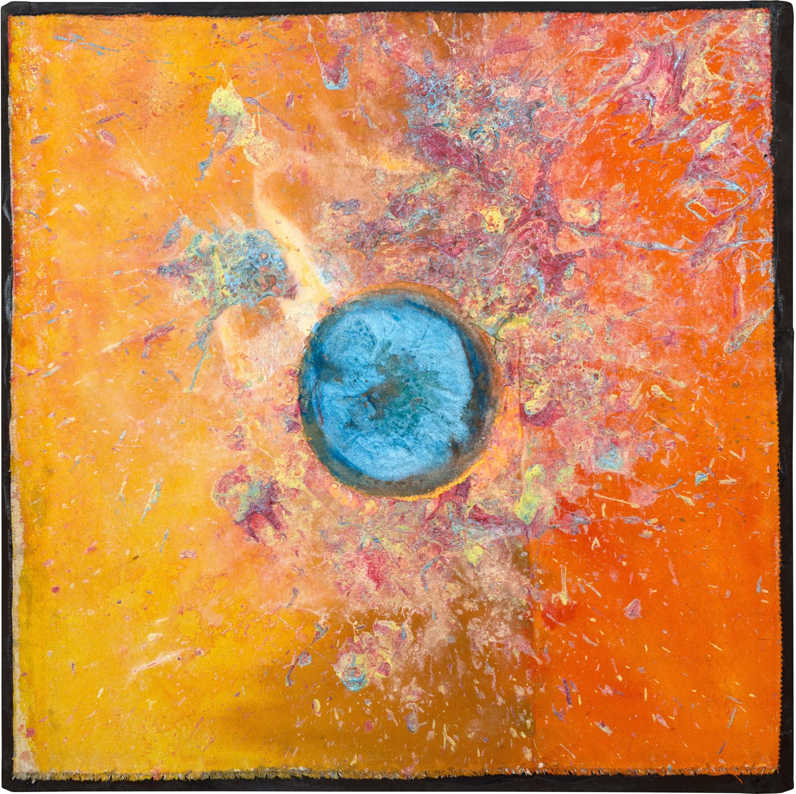 Frank Bowling, SOM IV, 2014