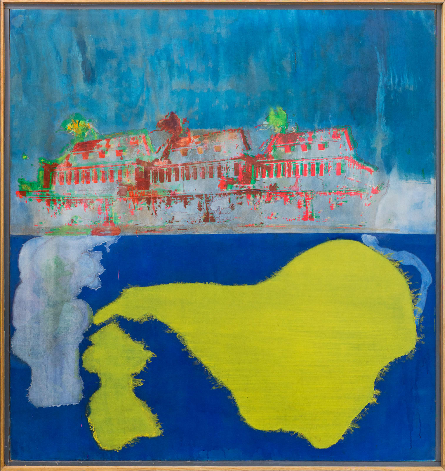 Frank Bowling, Mother's House, 1968