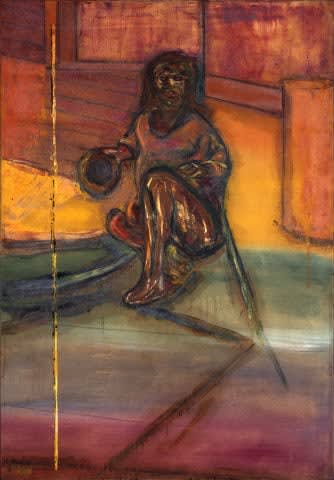 Frank Bowling, Beggar, 1963