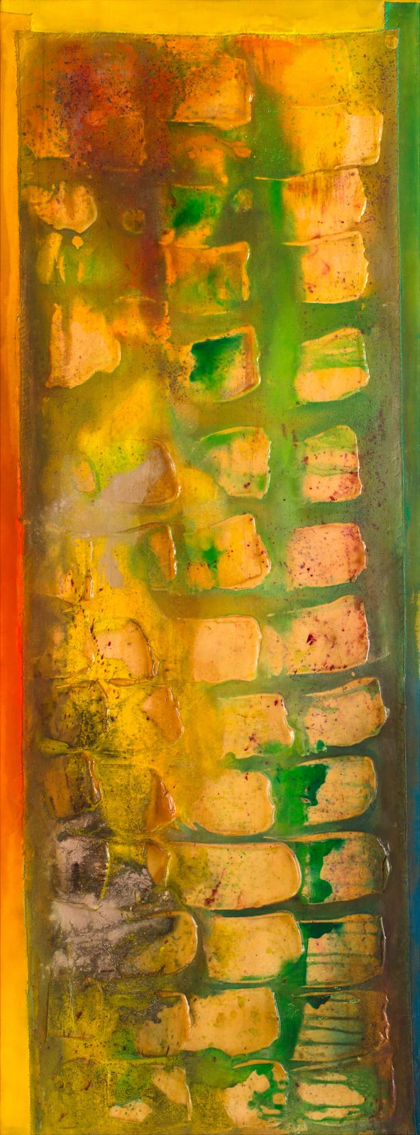 Frank Bowling, Rachel V, 1991