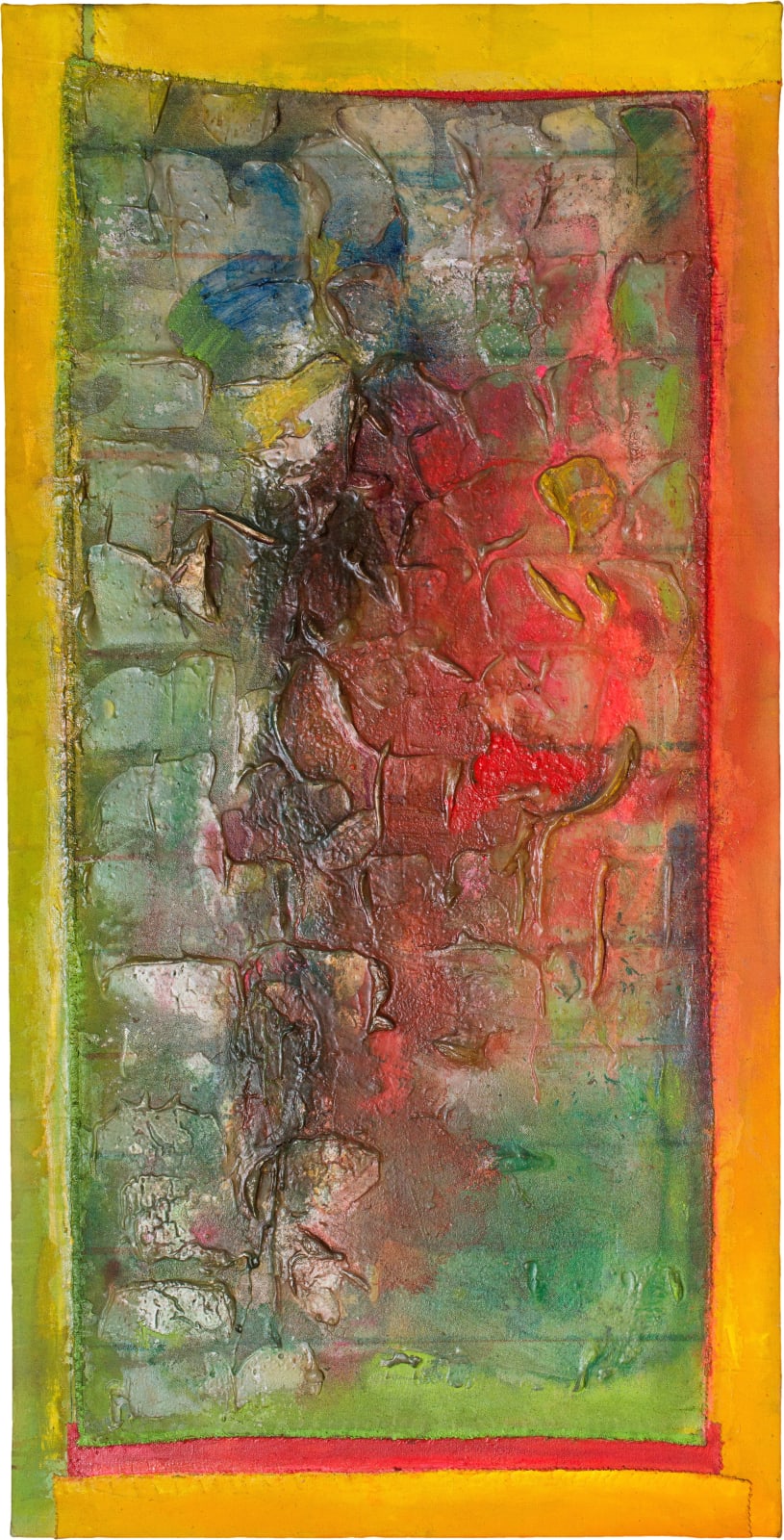 Frank Bowling, Shoal , 1992