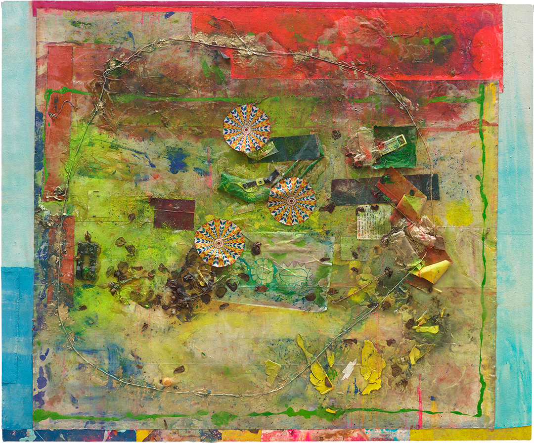 Frank Bowling, Mummybelli, 2019
