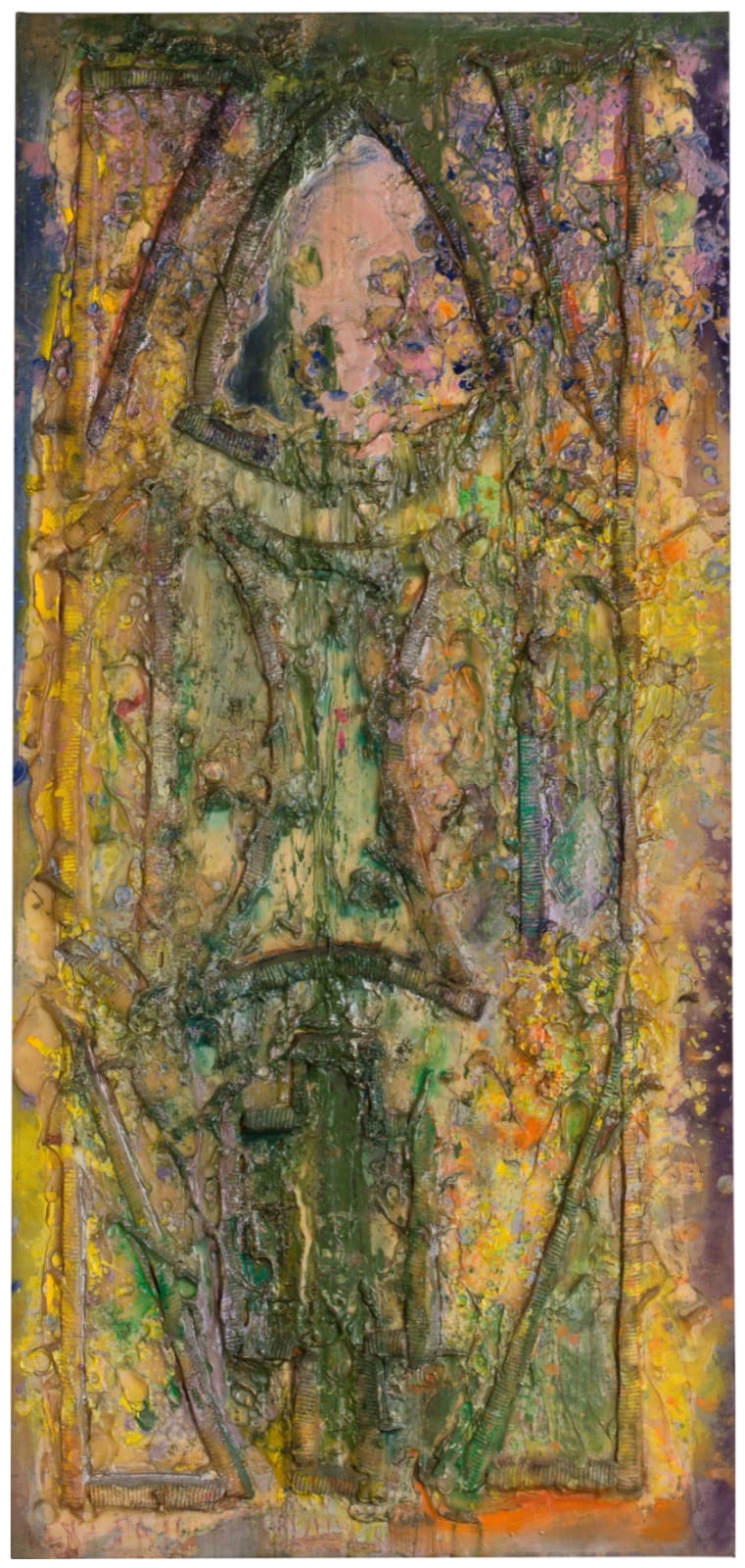 Frank Bowling, According To Waugh, 1986