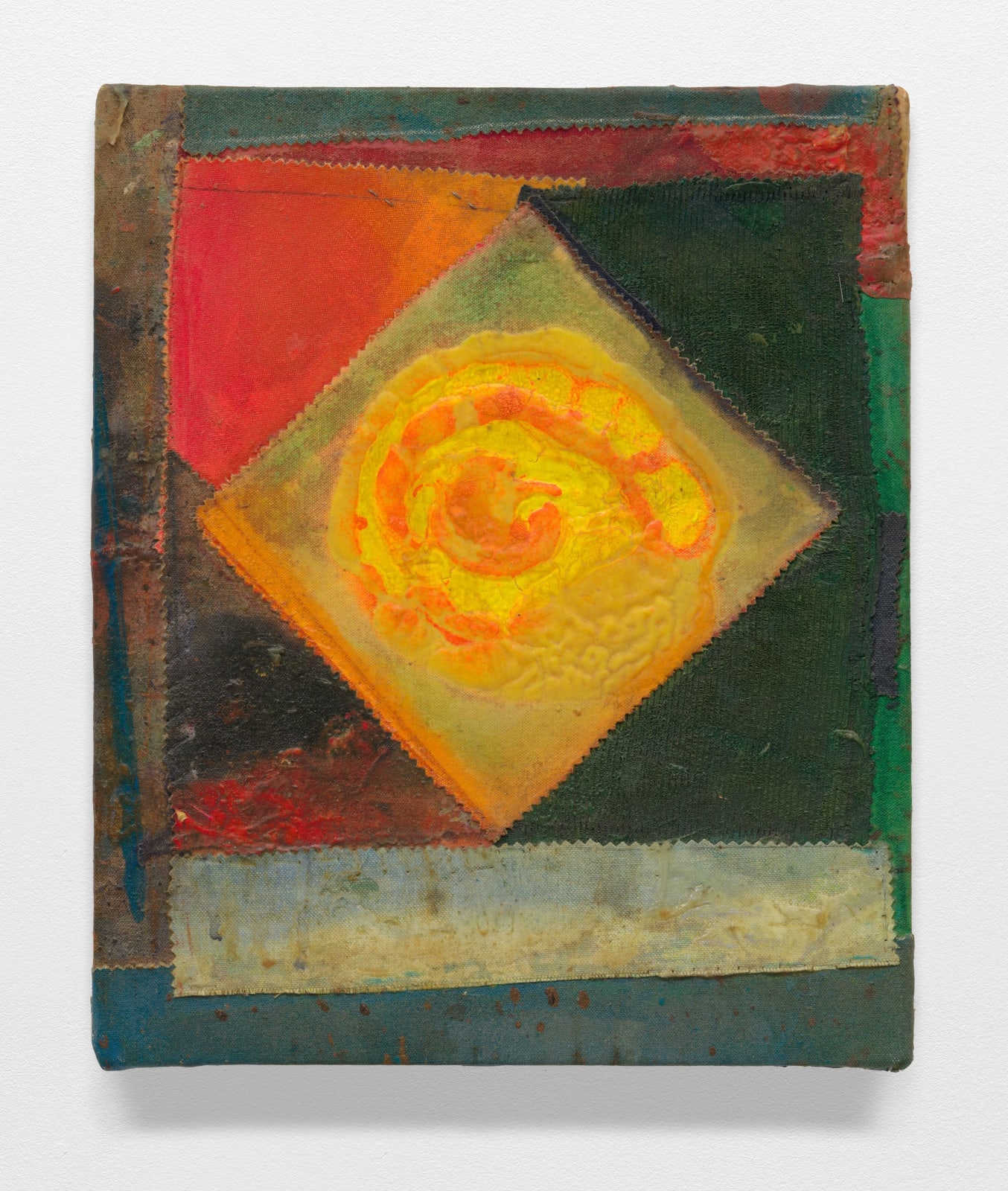 Frank Bowling, Back to Snail, 2000