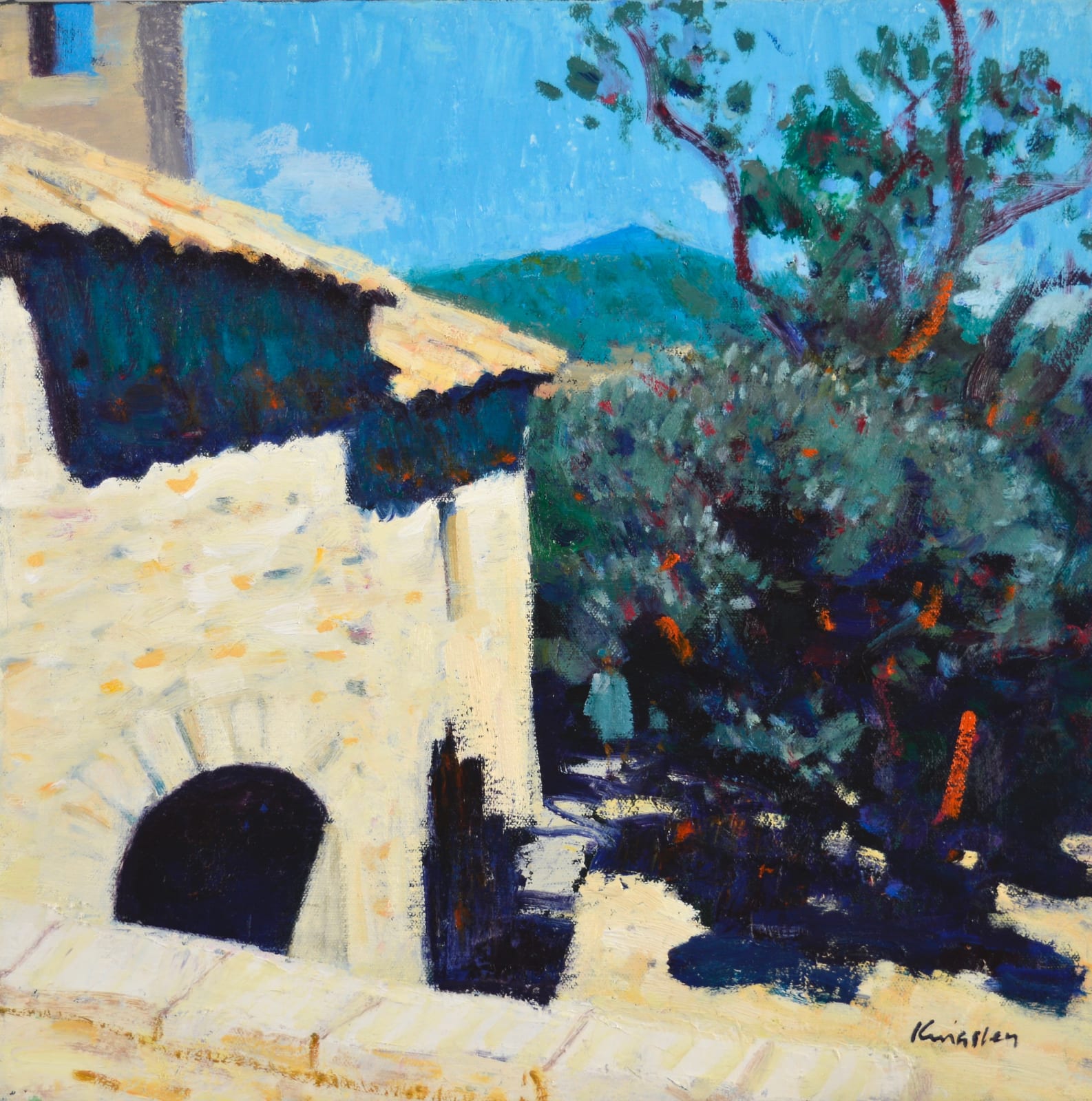 John Kingsley, RSW PAI, Deep Shadows, Vaucluse