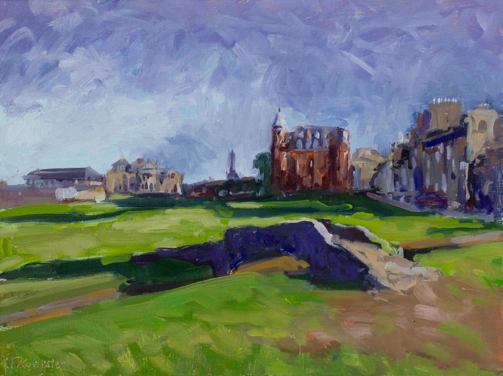 Jonathan Koetsier, Old Course and Swilken Bridge