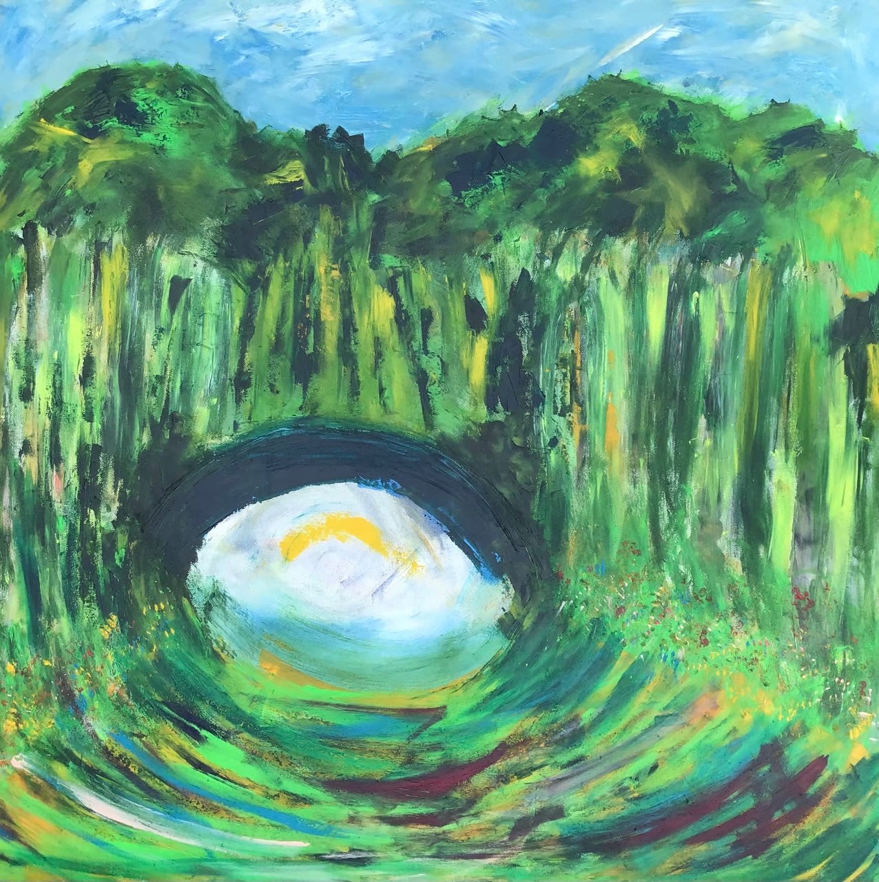 Paul Yates, The Lade Braes, Summer