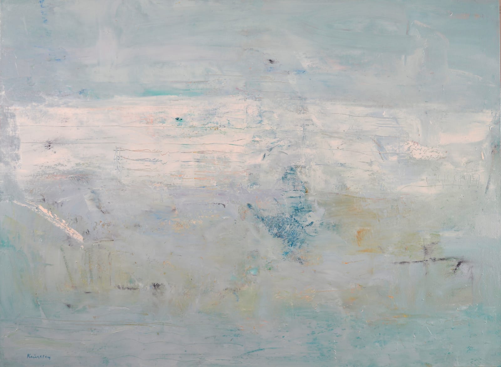 John Kingsley, RSW PAI, Frozen Loch