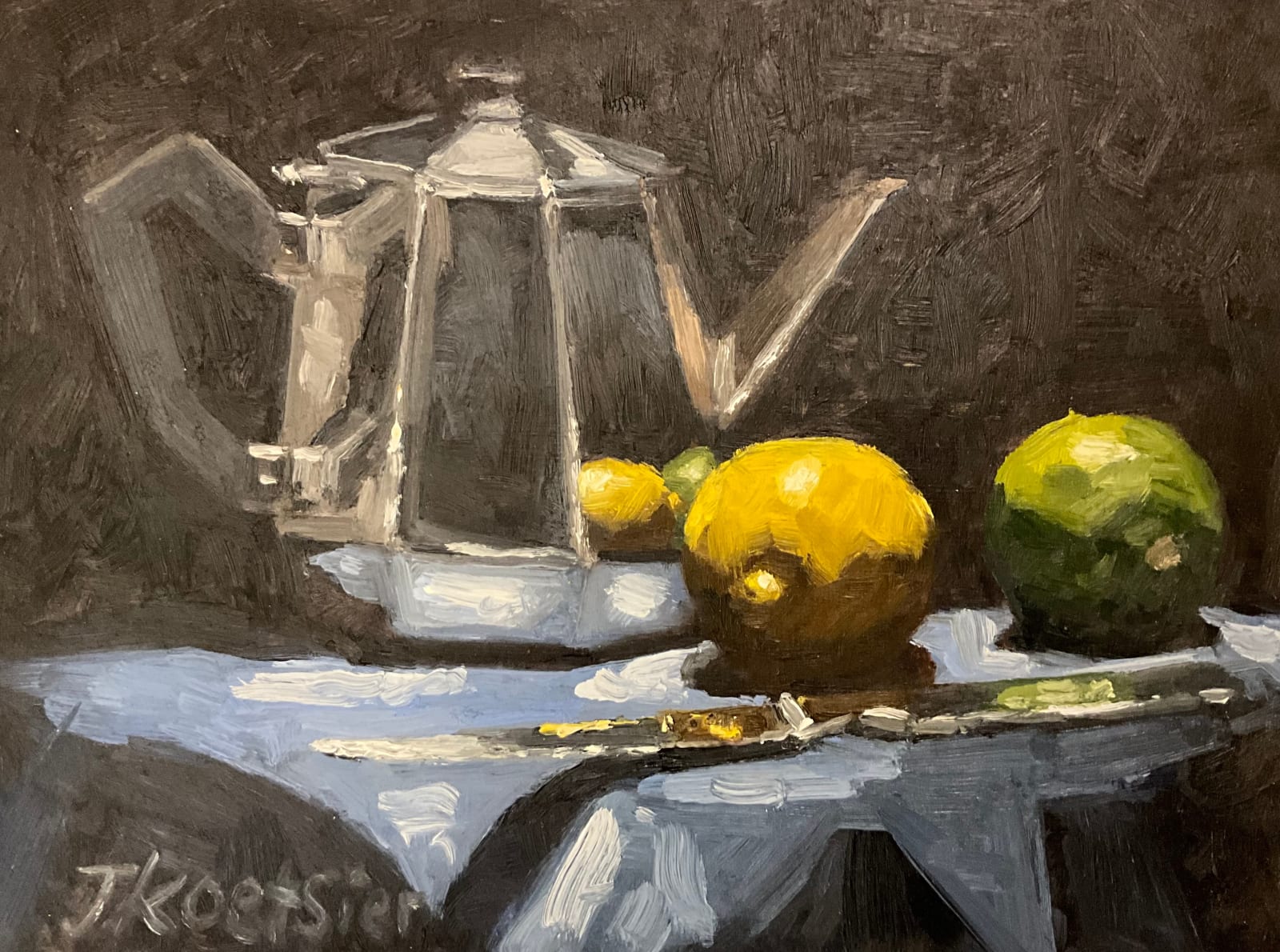Jonathan Koetsier, Coffee Pot, Lemon and Lime