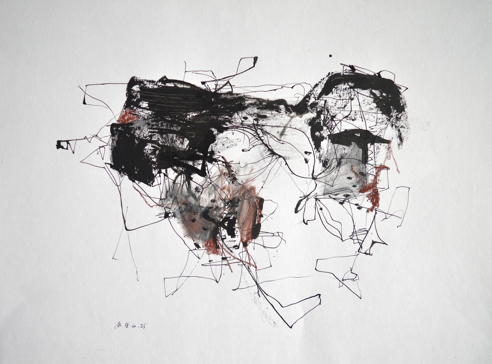 John Kingsley, RSW PAI, Untitled Drawing 3