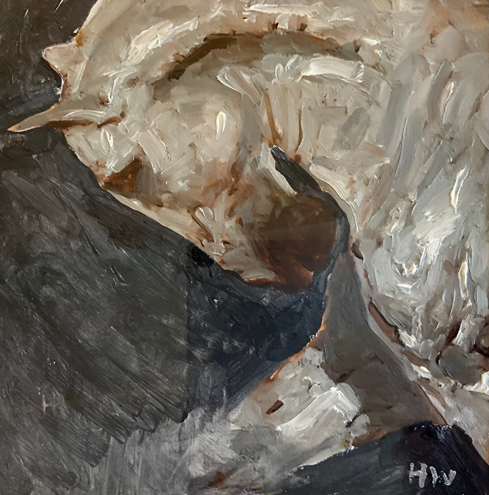 Huw Williams, Study for ‘Stallion Head/Neck
