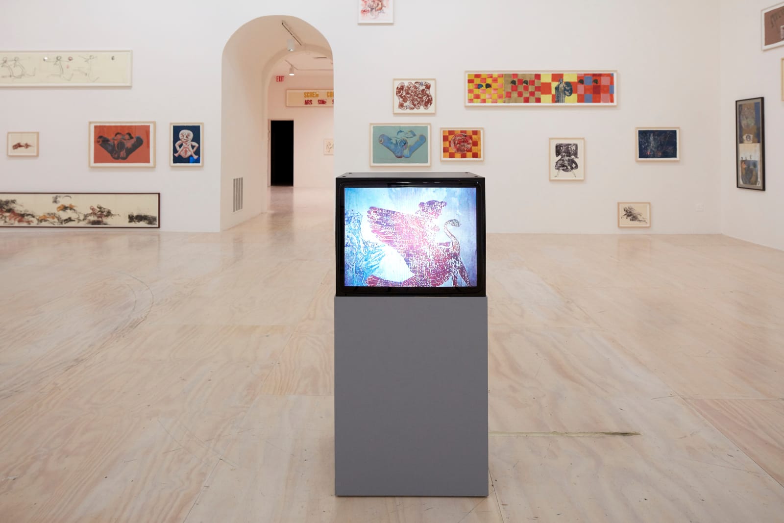 NANCY SPERO, Athena and Chorus, 1995