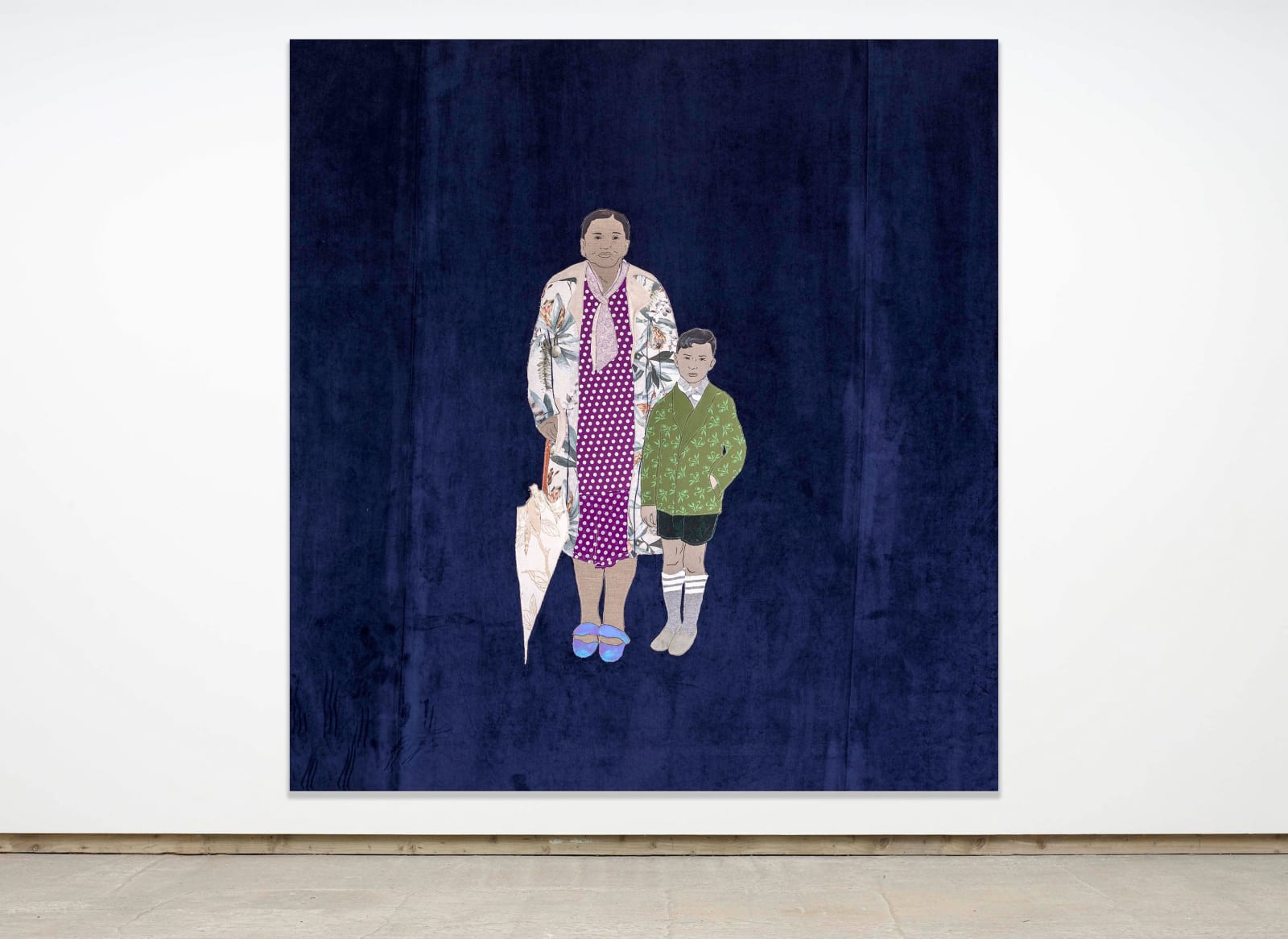 MAŁGORZATA MIRGA-TAS, Katarzyna Oraczko with her son Leszek, from the series Siukar Manusia, 2022