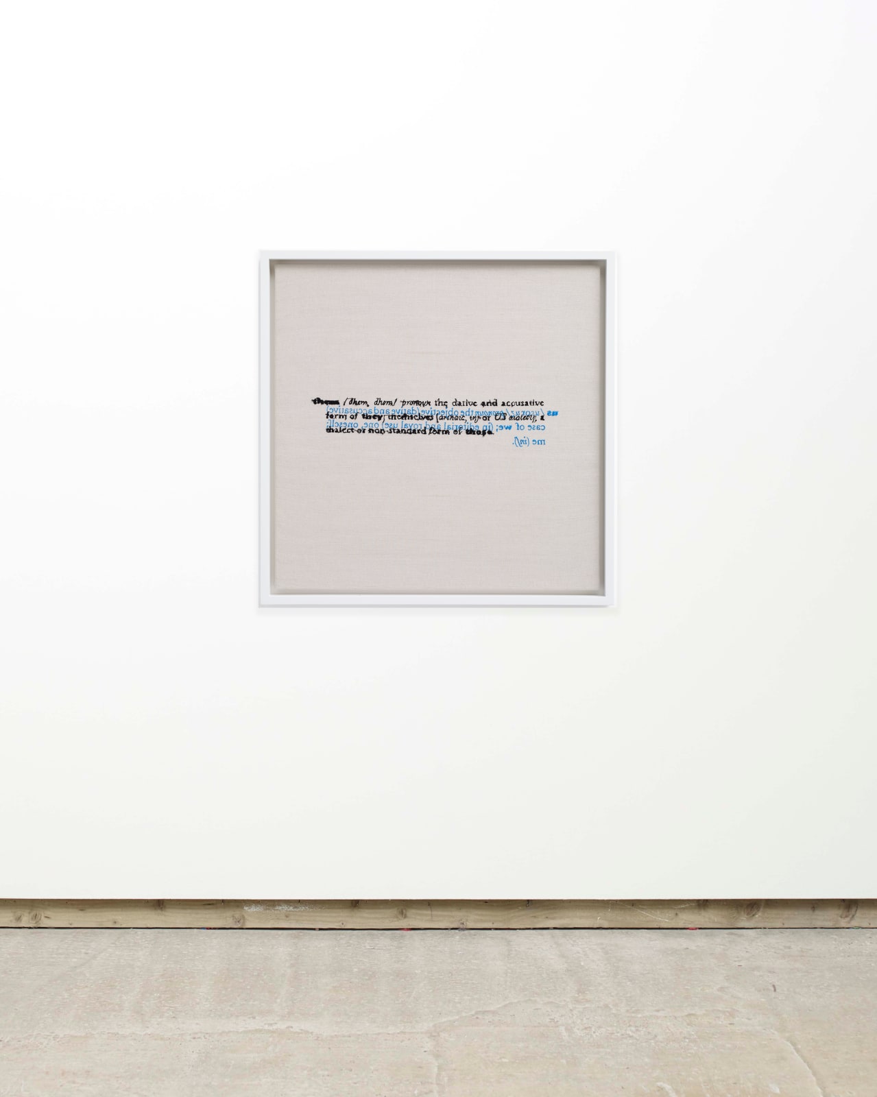 CORNELIA PARKER, Us, Them, 2019