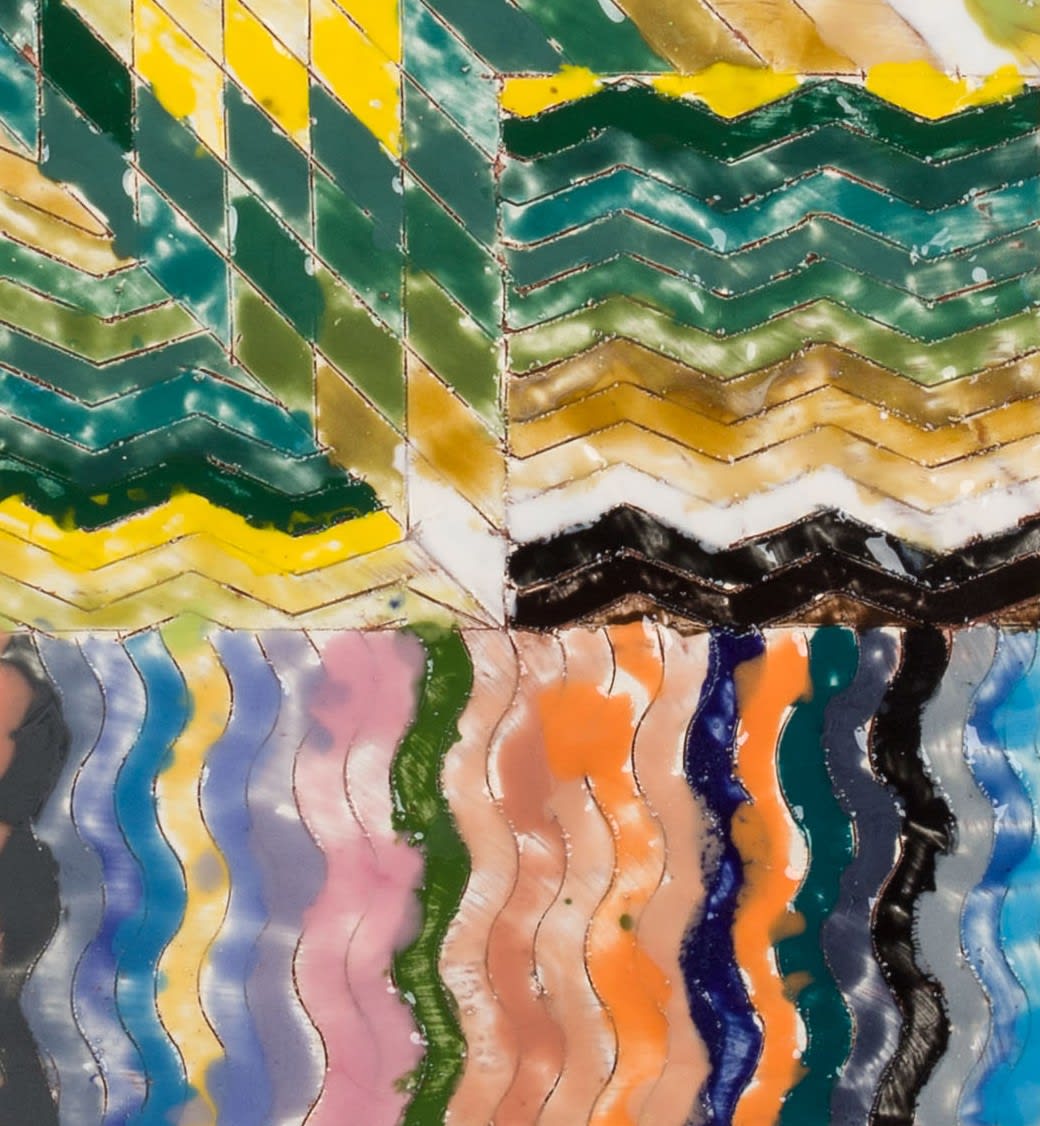 POLLY APFELBAUM, PA Abstract Quilt of 100 Colors, 2022