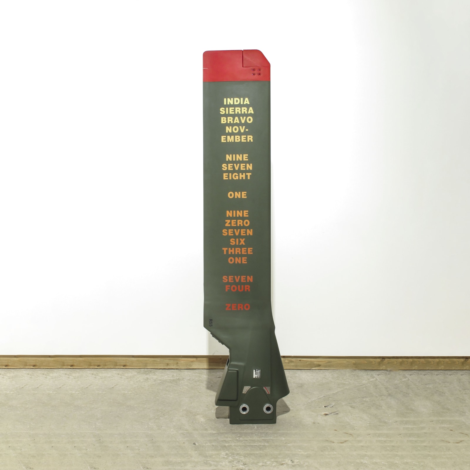 FIONA BANNER AKA THE VANITY PRESS, Nought Poem, 2018