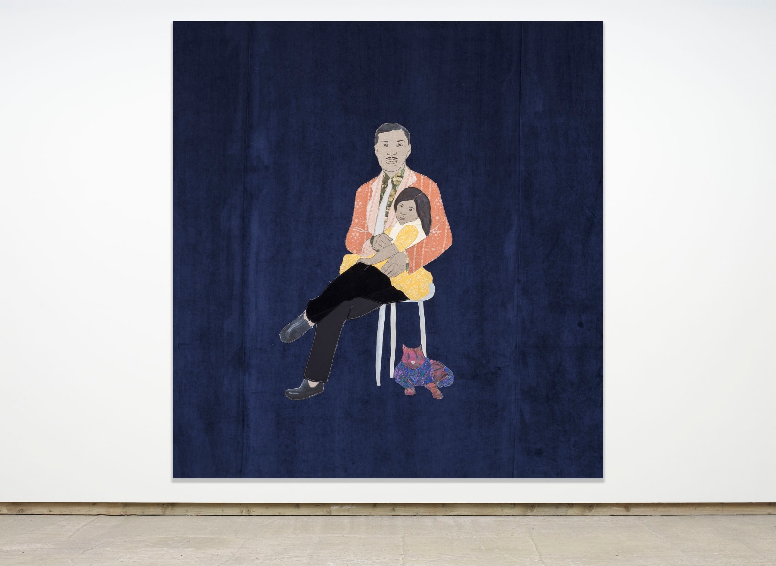 MA GORZATA MIRGA TAS Augustyn Gabor with his daughter El bieta from the series Siukar Manusia 2022 Frith Street Gallery