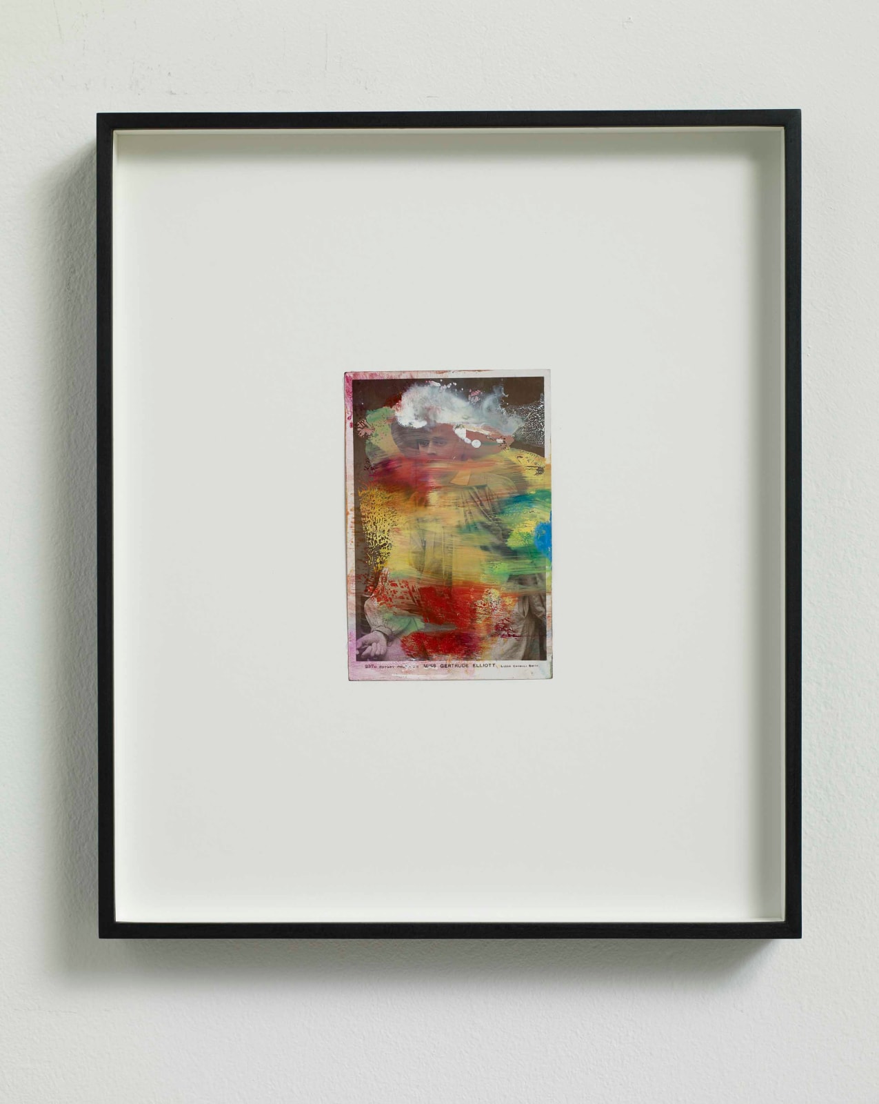 TACITA DEAN, Found Postcard Monoprints (Actors), 2018