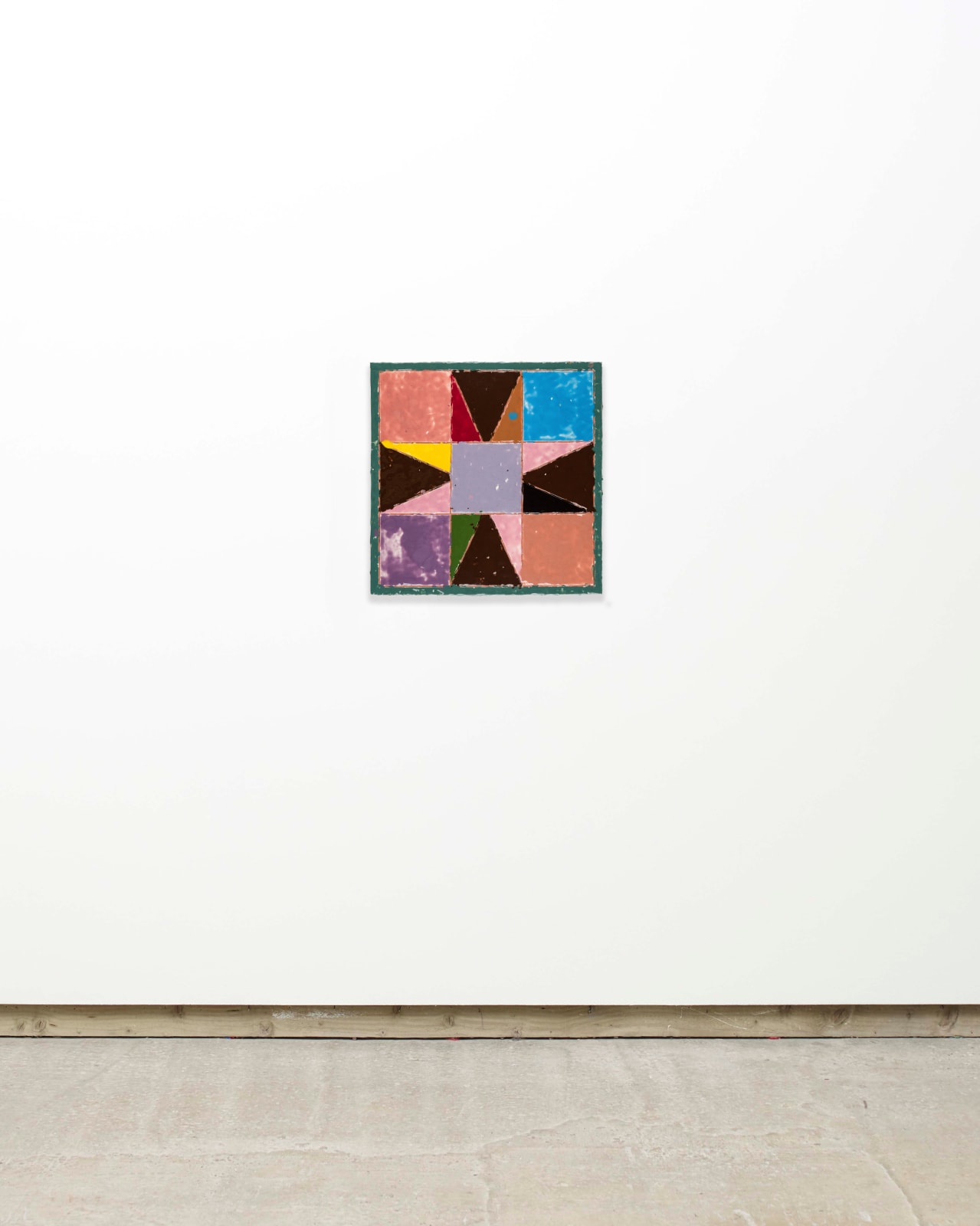 POLLY APFELBAUM, PA Abstract Square Patch Star, 2021