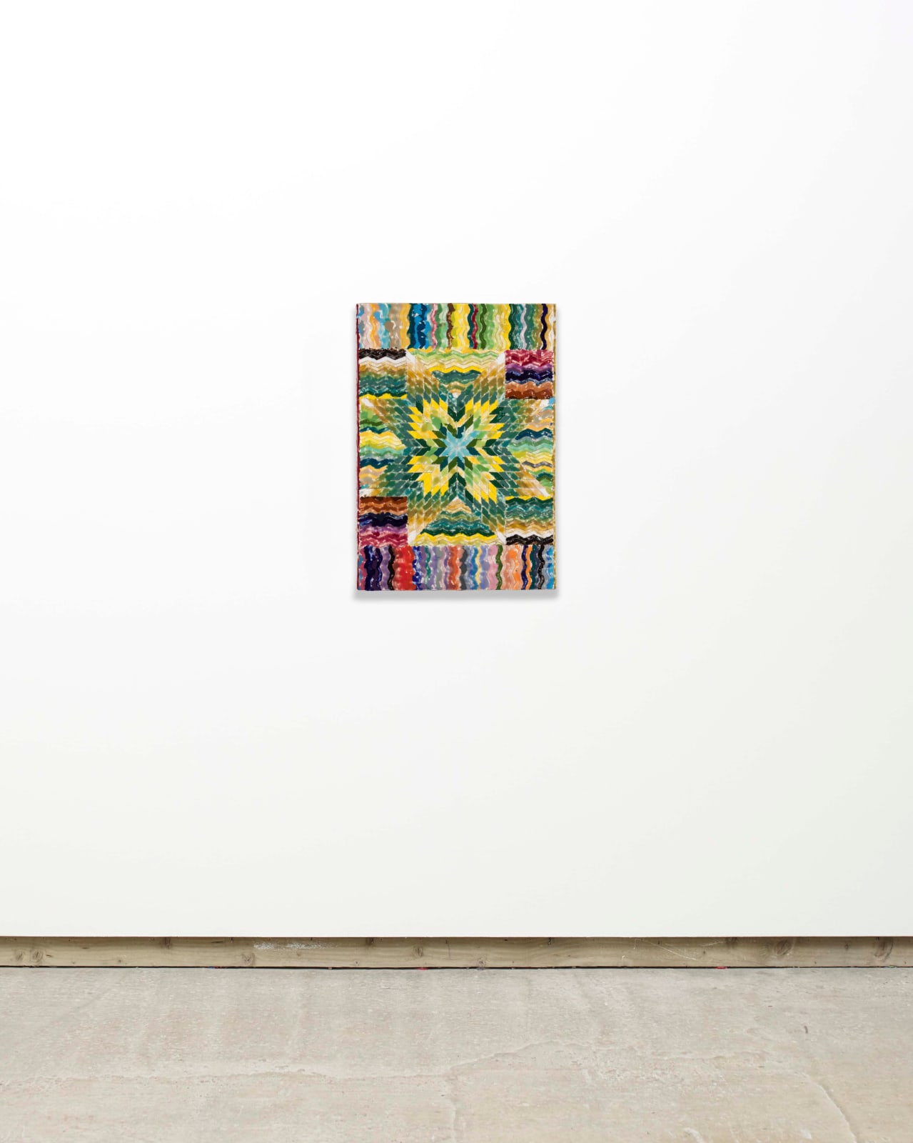 POLLY APFELBAUM, PA Abstract Quilt of 100 Colors, 2022