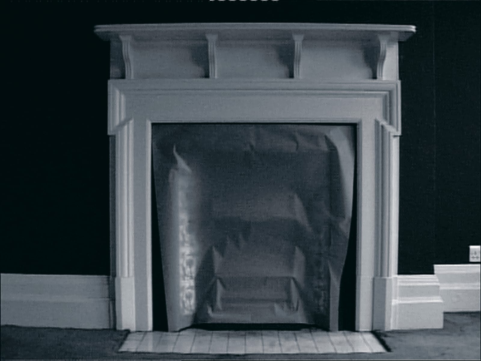 ANNA BARRIBALL, Draw (fireplace), 2005