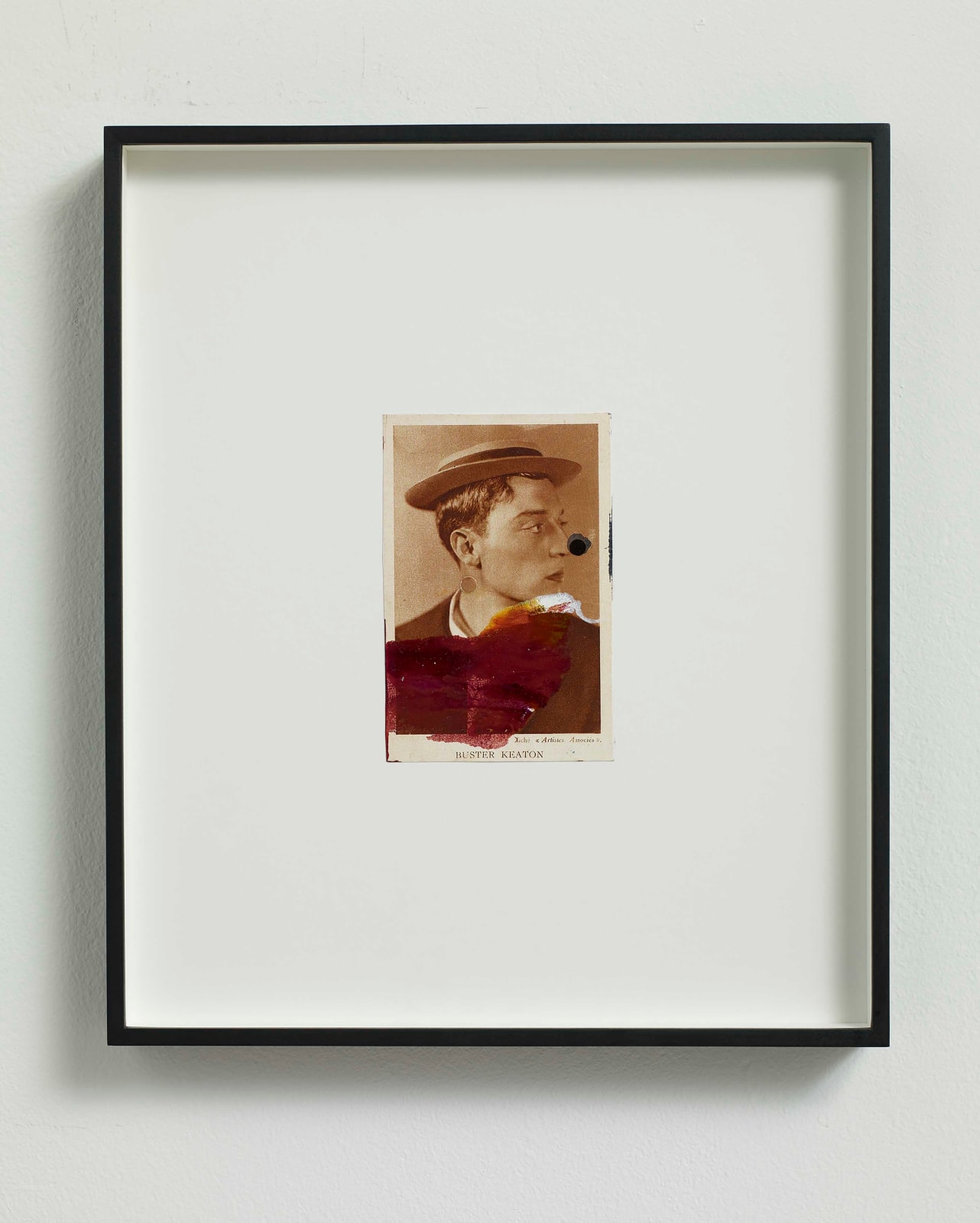 TACITA DEAN, Found Postcard Monoprints (Actors), 2018
