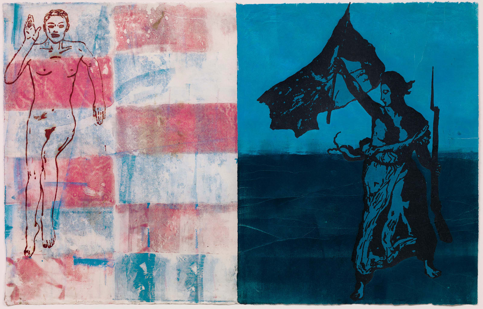 NANCY SPERO, Liberty - Athlete, 1995