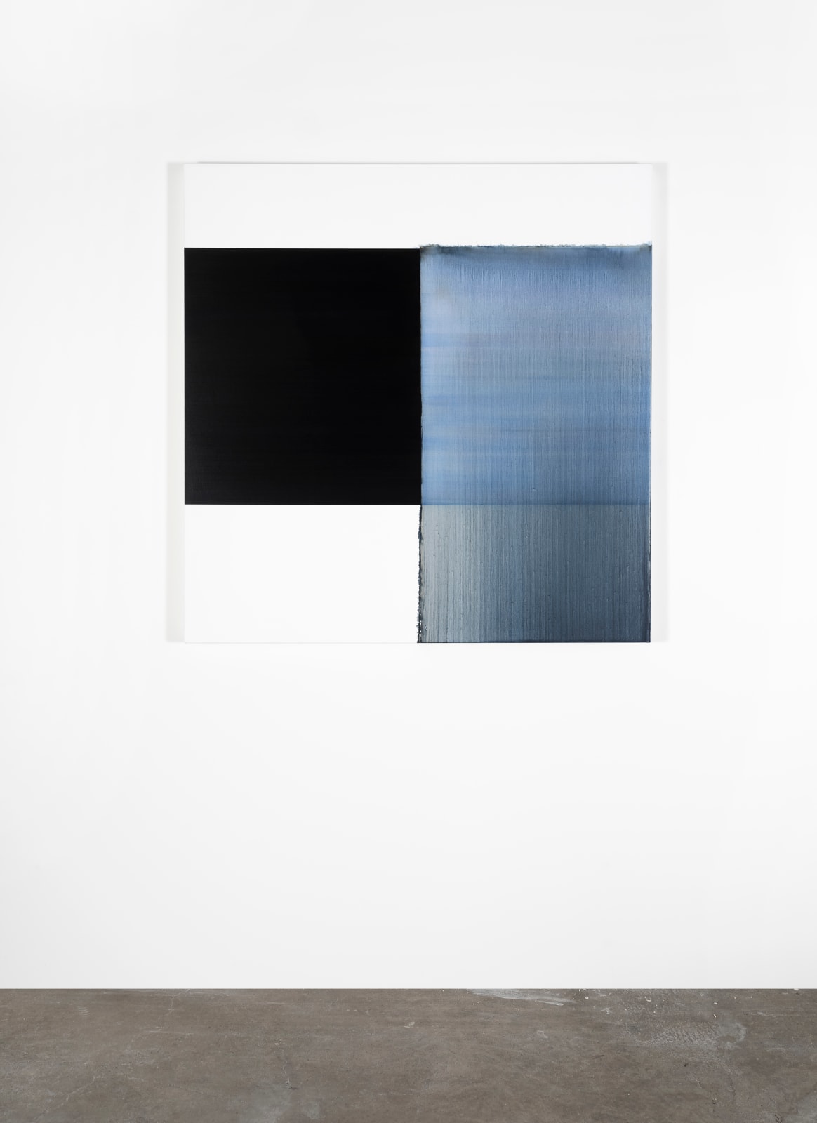 CALLUM INNES, Exposed Painting Paris Blue, 2024