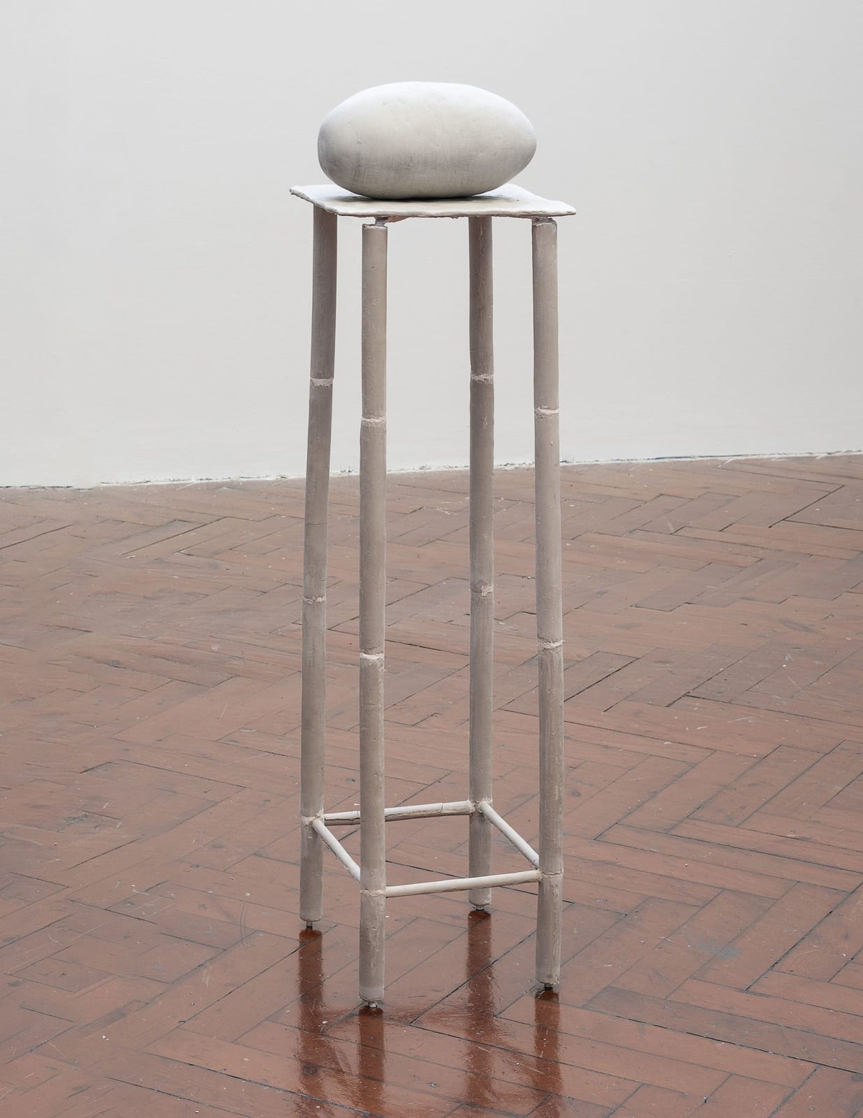 DAPHNE WRIGHT, Tall Table with Orb, 2019