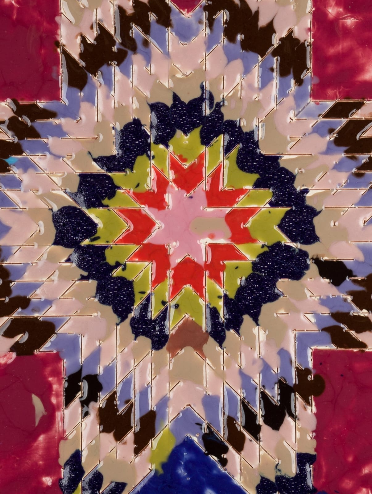 POLLY APFELBAUM, PA Abstract Shooting Star, 2022