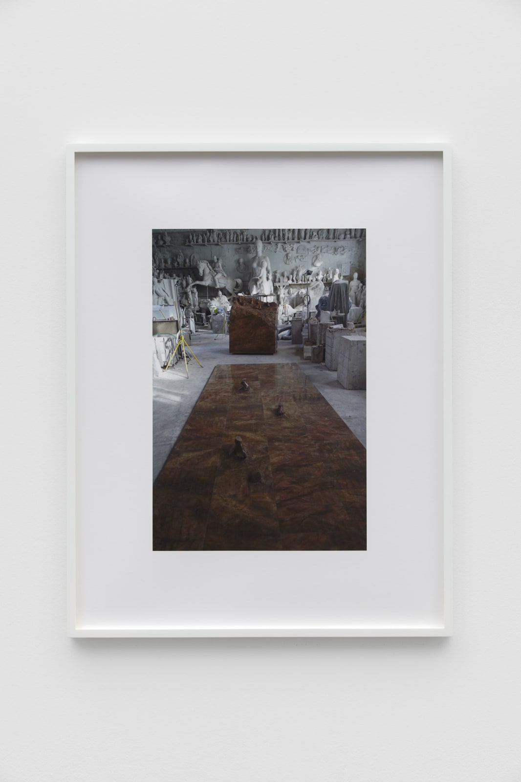 DOROTHY CROSS, Red Erratic, Studio Carlo Nicoli, Carrara, Italy II, 2021