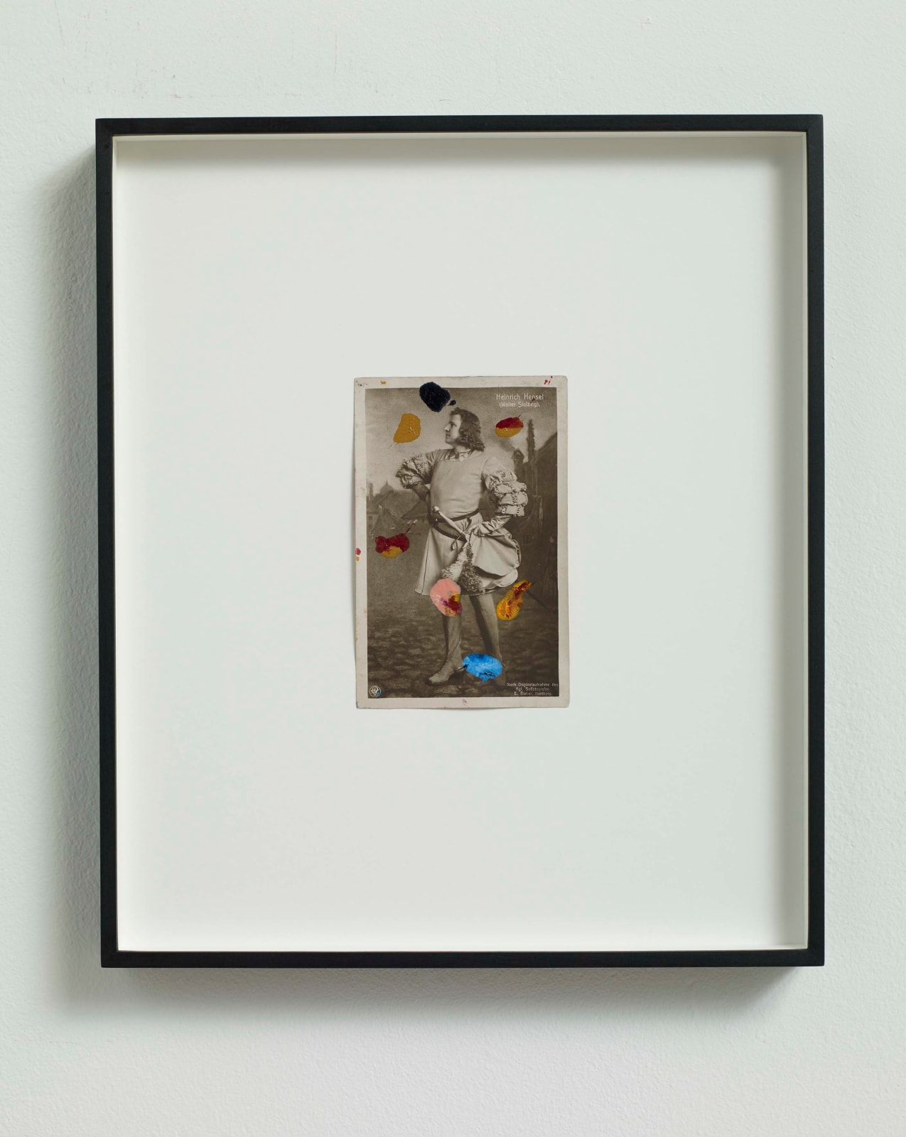 TACITA DEAN, Found Postcard Monoprints (Actors), 2018