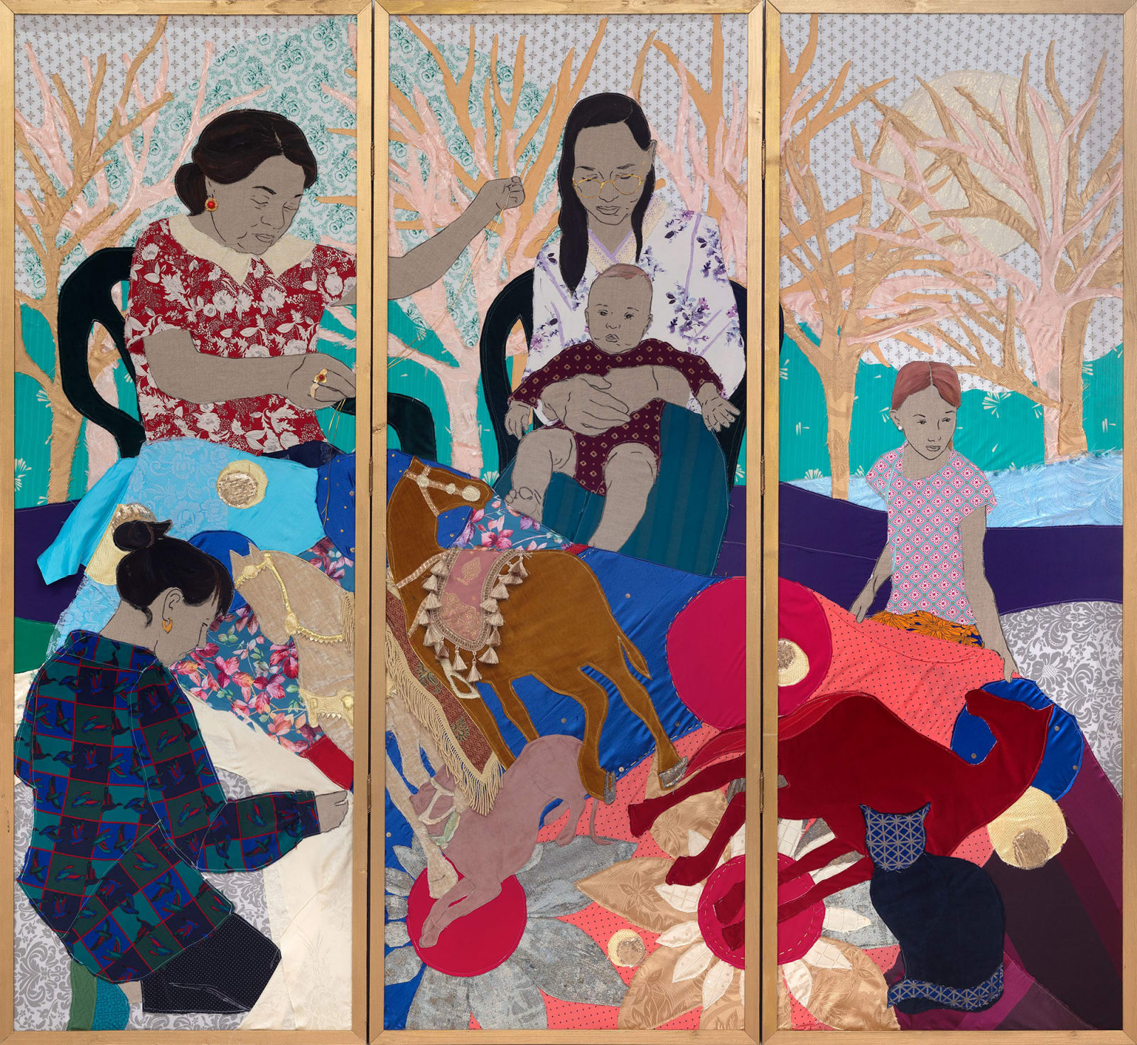 MAŁGORZATA MIRGA-TAS, Untitled (After Gentile da Fabriano), 2023