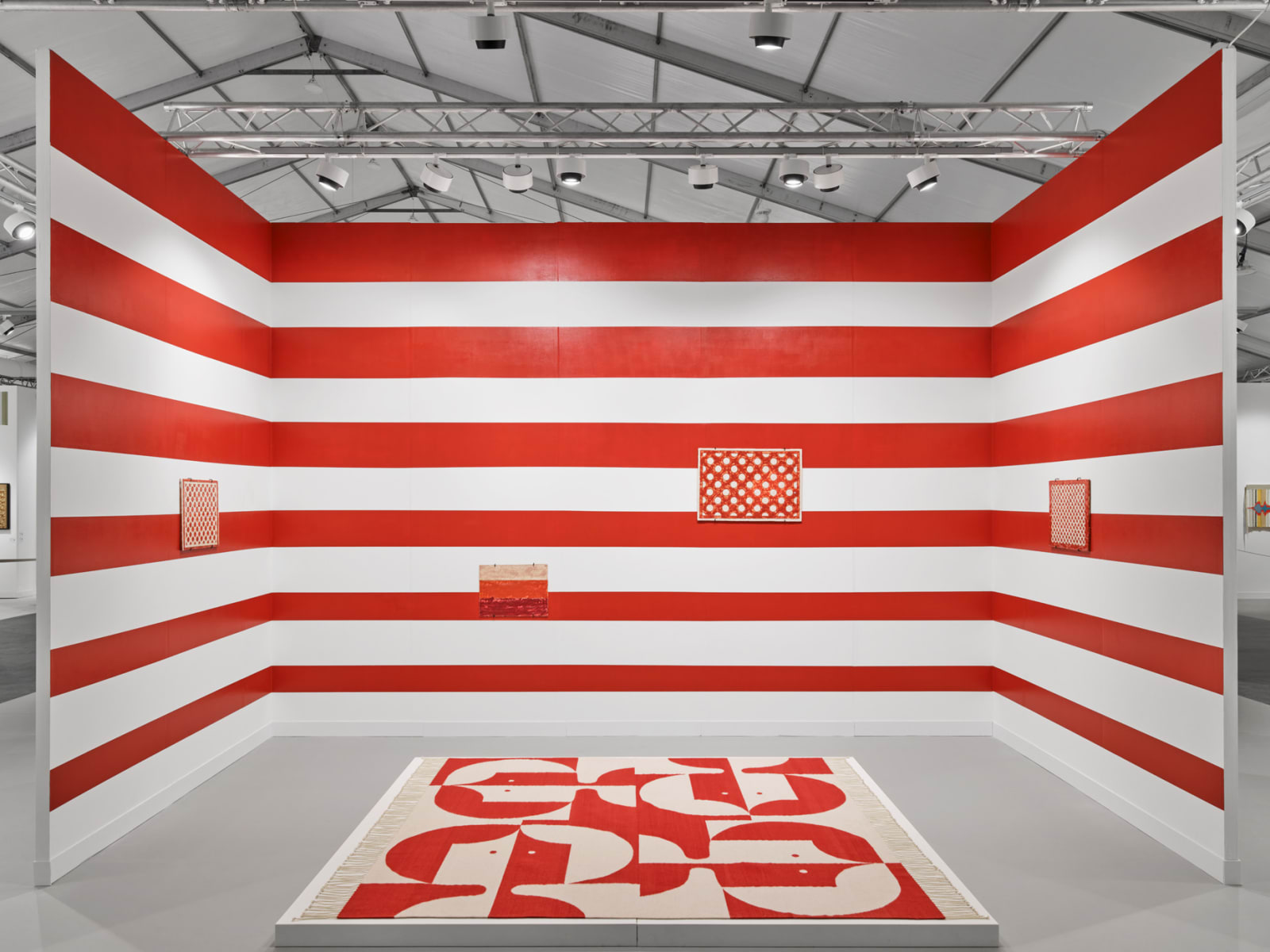 POLLY APFELBAUM, Red and White Potential, 2023