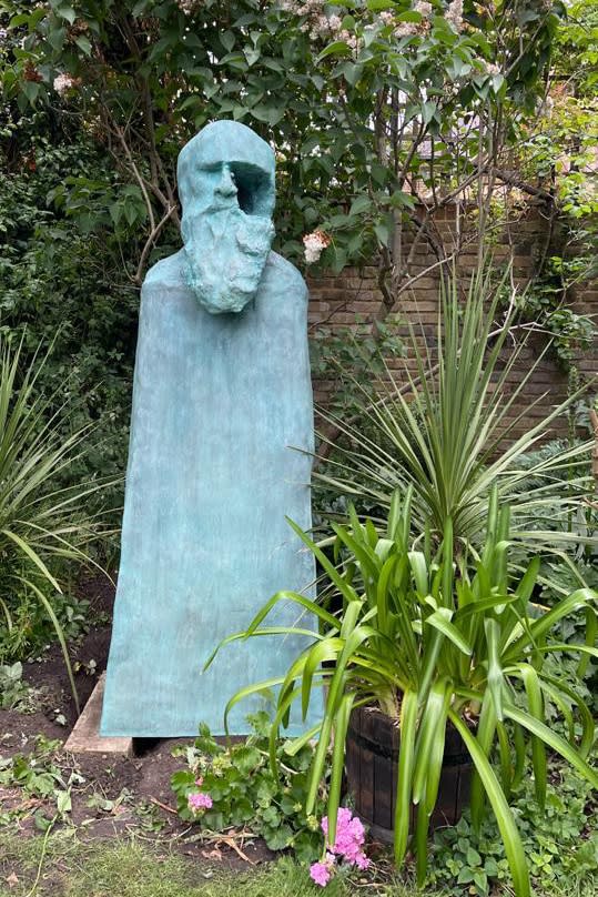 DANIEL SILVER, Sigmund Freud (The Smoking Silver Father Figures), 2010–2021